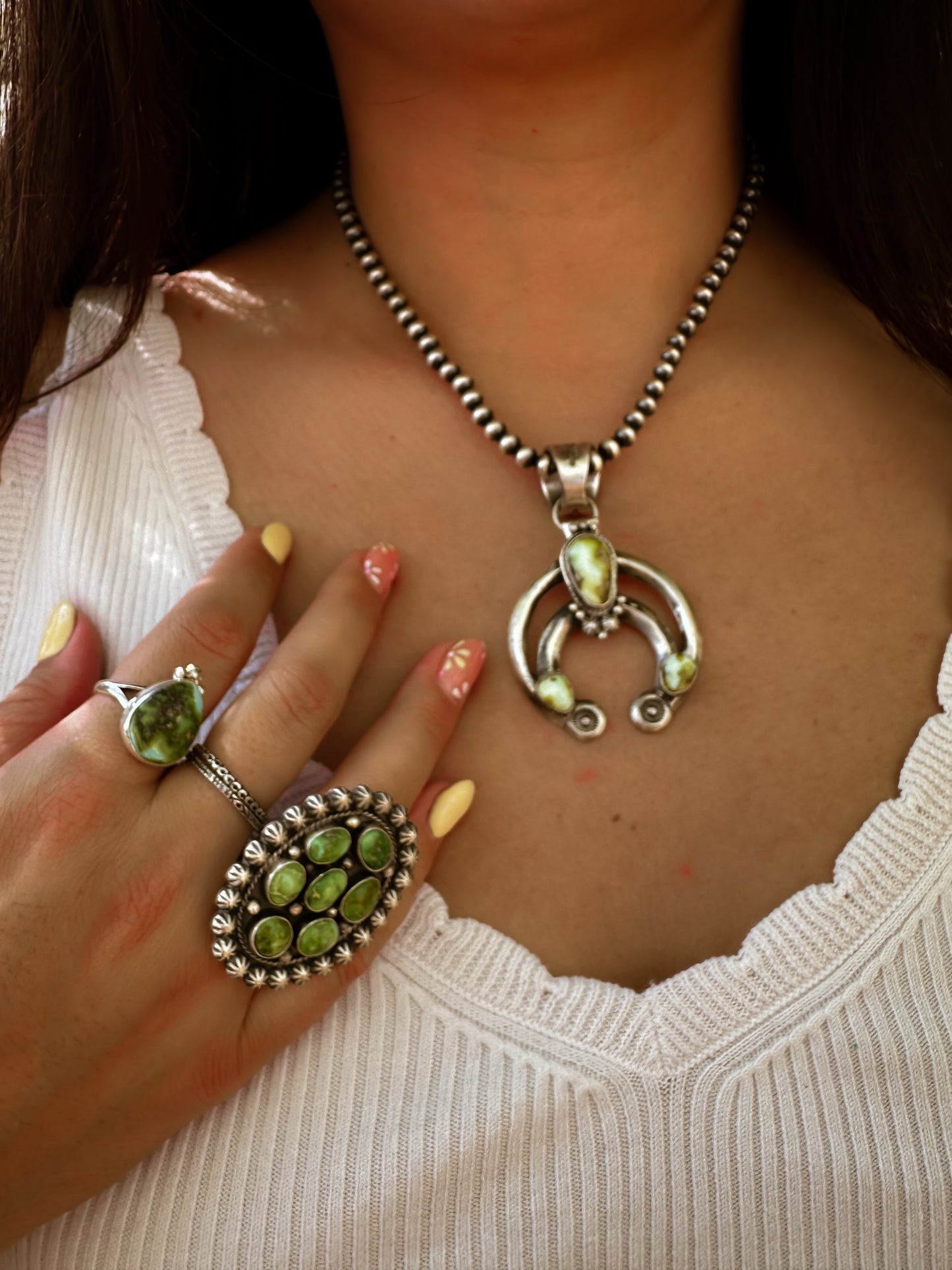 Samuel Yellowhair Statement Ring, size 8