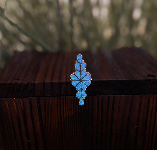 Opal Cluster Ring by Diana Shebola - size 9