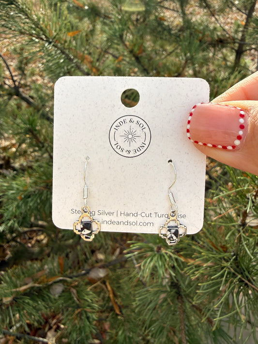 White Buffalo Zia Drop Earrings