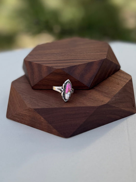 Cotton Candy Mojave Ring – Size 7.5