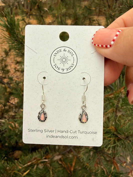 Sterling Silver Teardrop Dangle Earrings