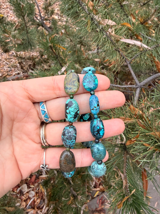 Hubei Turquoise Stretch Bracelet